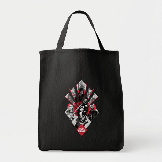 Tote Bag Équipe de suicide | Groupe de travail X Graphisme (Devant)