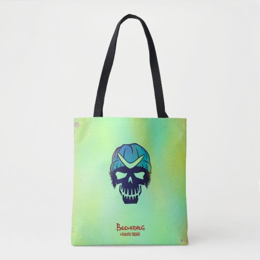 Tote Bag Équipe de suicide | Icône de tête Boomerang (Devant)