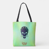 Tote Bag Équipe de suicide | Icône de tête de point (Dos)