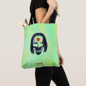 Tote Bag Équipe de suicide | Icône de tête Katana (De près)