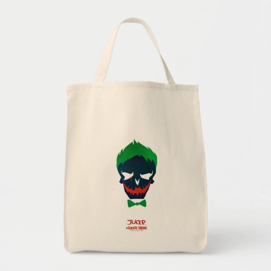 Tote Bag Équipe de suicide | Icône Tête de joker (Devant)