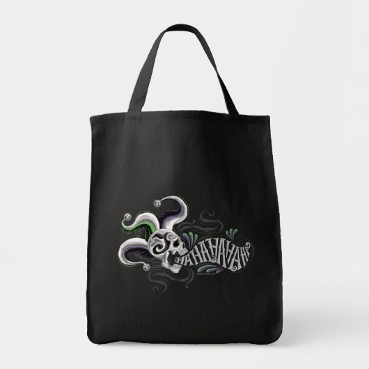 Tote Bag Équipe de suicide | Joker Skull - Haha (Devant)
