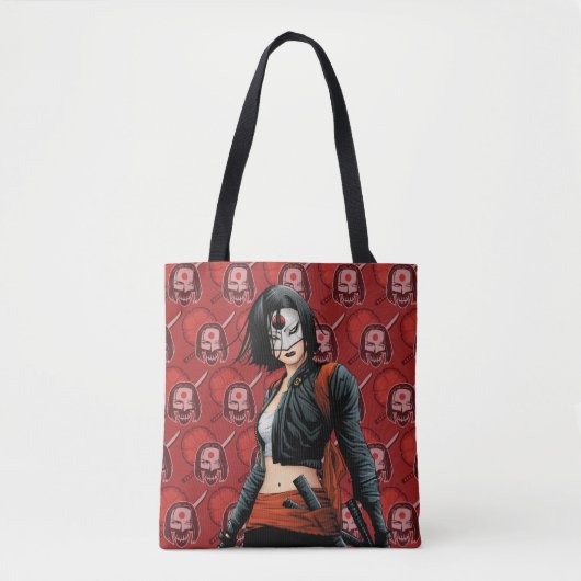 Tote Bag Équipe de suicide | Katana Comic Book Art (Devant)