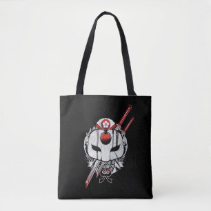 Tote Bag Équipe de suicide   Katana Masque & Epées Tatouage