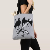 Tote Bag Équipe de suicide | Symbole joker (De près)