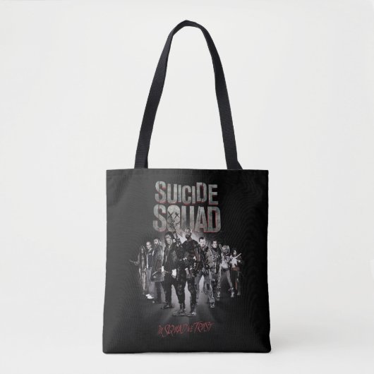 Tote Bag Équipe de suicide |Task Force X Lineup (Devant)