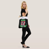 Tote Bag Équipe de talons elfes Noël vacances (Sur le modèle)