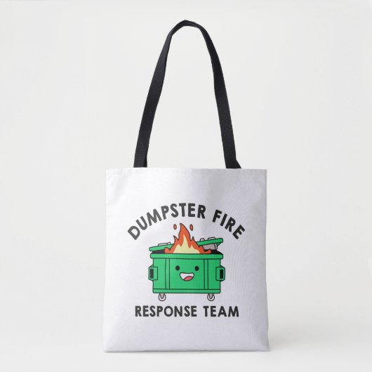 Tote Bag Équipe d'intervention en cas d'incendie (Devant)