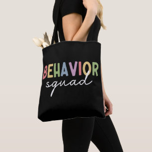 Tote Bag Équipe du comportement Thérapiste comportemental