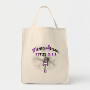 Tote Bag Équipe Jésus Titus chrétien 211