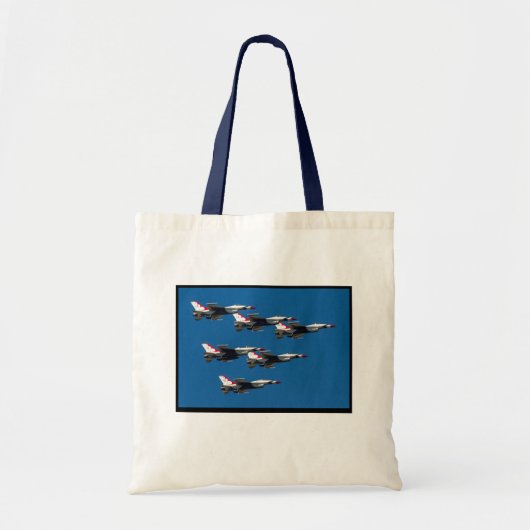 Tote Bag Équipe Jet En Formation (Devant)