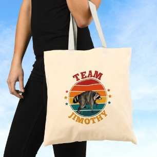 Tote Bag Équipe Jimothy le Raton Légendaire Or Rouge Bleu