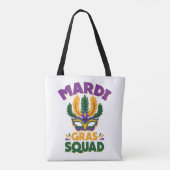 Tote Bag Équipe Mardi Gras (Dos)