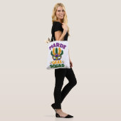 Tote Bag Équipe Mardi Gras (Sur le modèle)