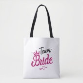 Tote Bag Équipe Mariée (Devant)