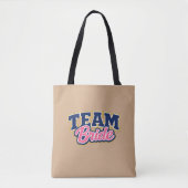 Tote Bag Équipe Mariée Fête de Mariage (Devant)