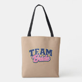 Tote Bag Équipe Mariée Fête de Mariage (Dos)