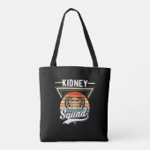 Tote Bag Équipe Médicale de technicien en dialyse Hôpital K (Dos)