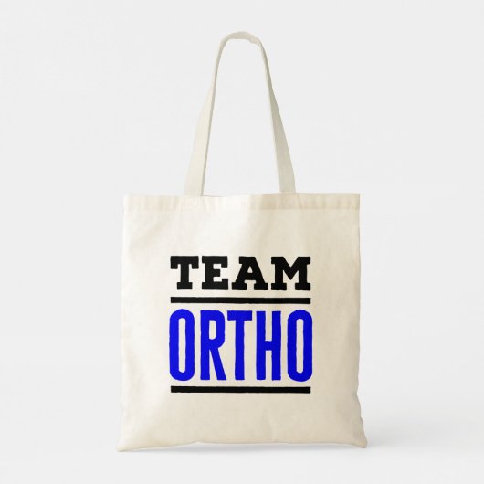 Tote Bag Équipe Ortho Orthopédique Orthopédique Infirmière (Dos)