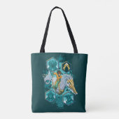 Tote Bag Équitation Aquaman À Cheval Dans Les Royaumes (Dos)