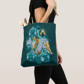 Tote Bag Équitation Aquaman À Cheval Dans Les Royaumes (De près)