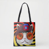 Tote Bag Era 1960 82e Kitty Kat aéroporté ! (Devant)