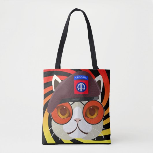 Tote Bag Era 1960 82e Kitty Kat aéroporté ! (Devant)