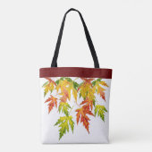 Tote Bag Érable d'argent sur Fourre-tout (Dos)