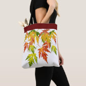 Tote Bag Érable d'argent sur Fourre-tout (De près)