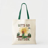 Tote Bag Eric Carle | Allons dehors (Devant)