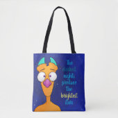 Tote Bag Ernest w/quote, fourre-tout (Devant)