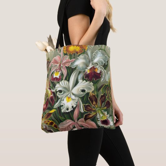 Tote Bag Ernst Haeckel Art Imprimer : Orchidae Oncidiums, t (De près)