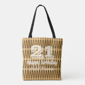 Tote Bag Érovier de canne naturel (Dos)