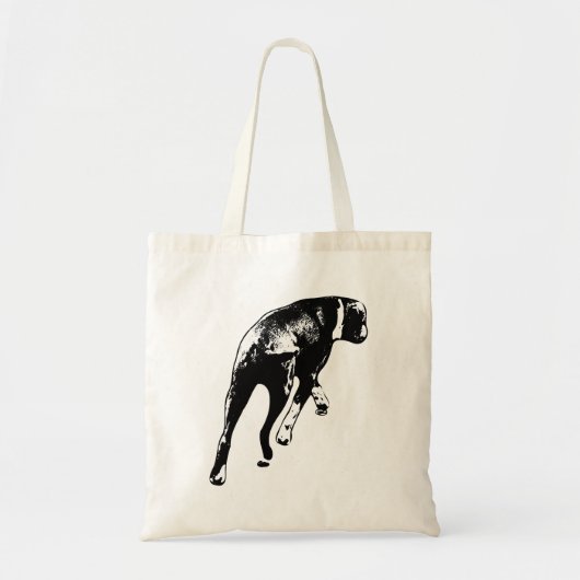 Tote Bag Errand Pace - Chien à mi-marche (Devant)