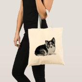 Tote Bag Errands avec oreilles (Devant (produit))