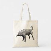 Tote Bag Errands avec une Twist Terrier (Dos)