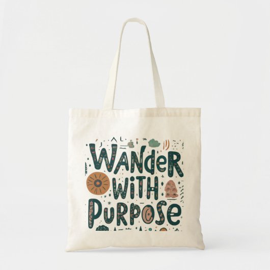 Tote Bag Errer avec un but (Devant)