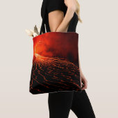 Tote Bag éruption volcanique (De près)