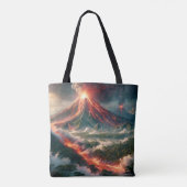 Tote Bag Éruptions volcaniques (Dos)
