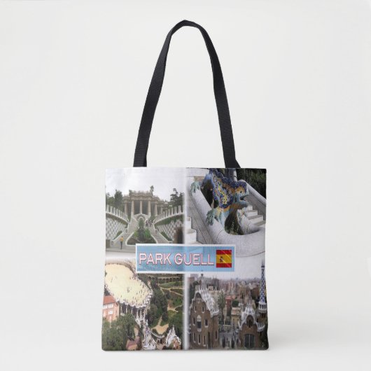 Tote Bag ES - Barcelone - Parc Guell (Devant)