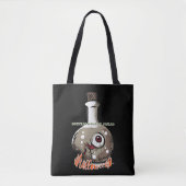 Tote Bag Escadron d'ophtalmologie - Oeil d'Halloween (Devant)