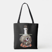 Tote Bag Escadron d'ophtalmologie - Oeil d'Halloween (Dos)