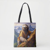 Tote Bag Escalade de Sloth Mountain (Devant)