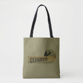 Tote Bag Escalade rock grimpeur vintage (Devant)