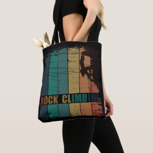 Tote Bag Escalade rock grimpeur vintage