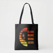 Tote Bag Escalade rock motivationnelle disant (Devant)