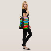 Tote Bag Escaliers colorés (Sur le modèle)