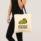 Tote Bag Escargot Fantaisiste (Devant (produit))