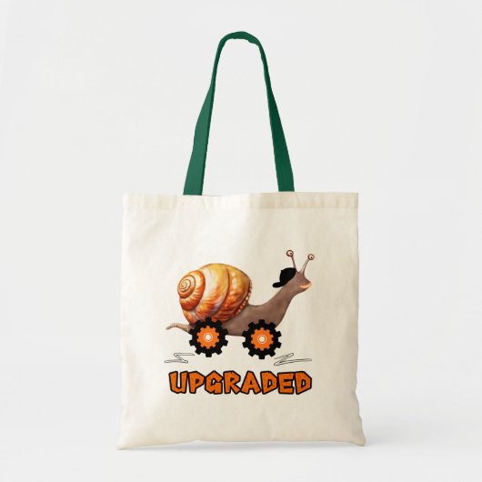 Tote Bag Escargot rapide (Devant)