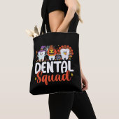 Tote Bag Escouade dentaire Dentiste dentaire Thanksgiving H (De près)
